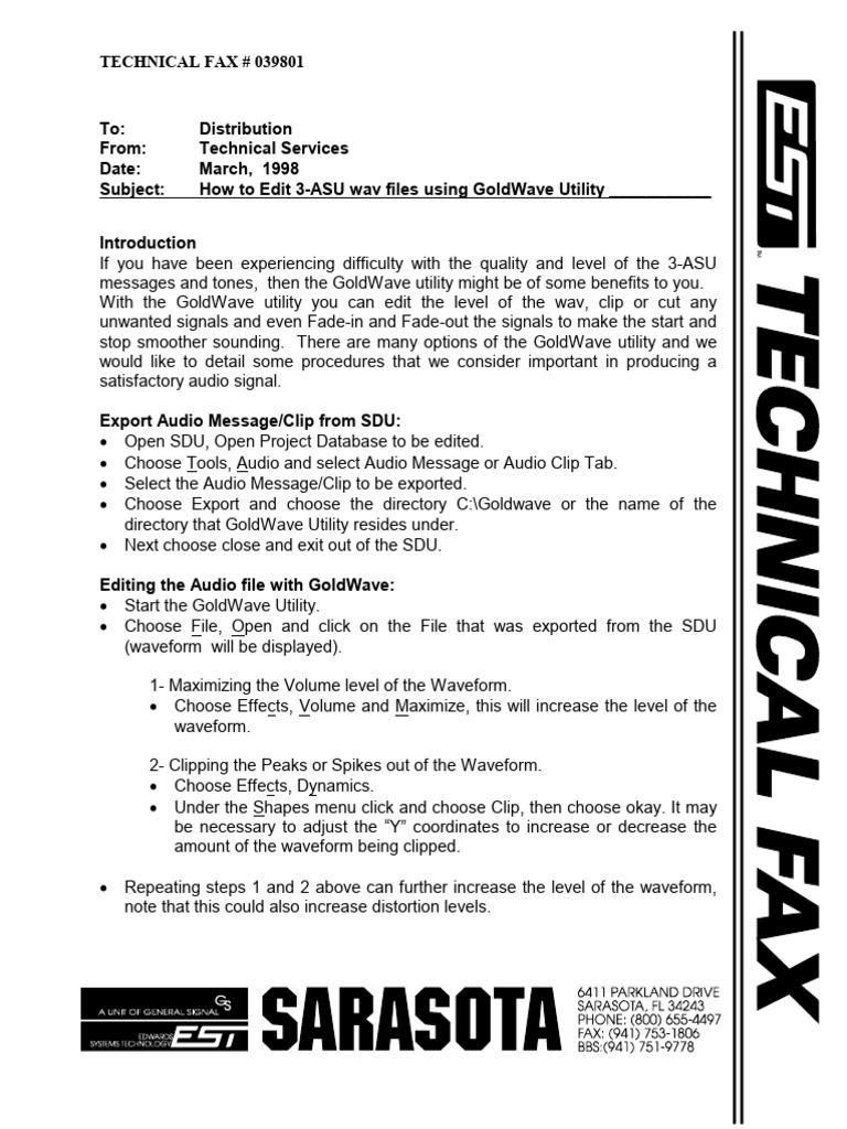 Tech_Fax_No_039801 | PDF | Computing | Software