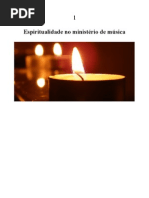 Espiritualidade no ministério de música