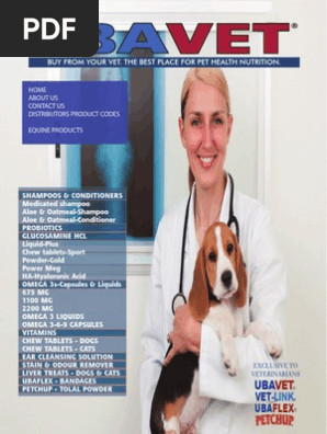 ubavet joint plus glucosamine hcl liquid