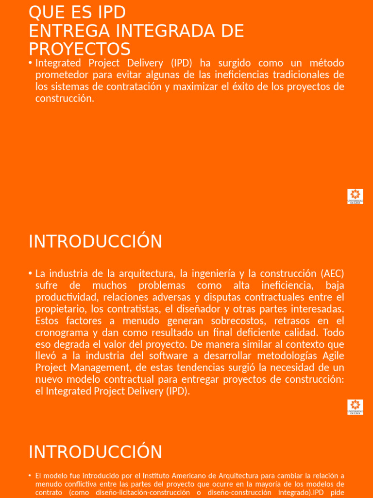 Ventajas del Integrated Project Delivery | PDF | Software | Ingeniería
