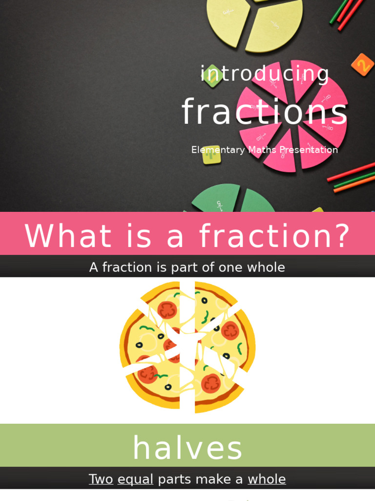 Introduction to Fractions for Grade 2 | PDF | Mathematical Objects ...