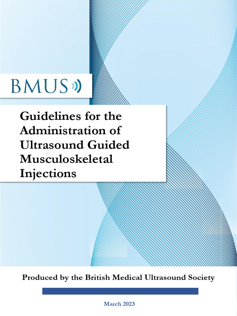 Ultrasound Guided Musculoskeletal Injection Guidelines | PDF | Informed ...