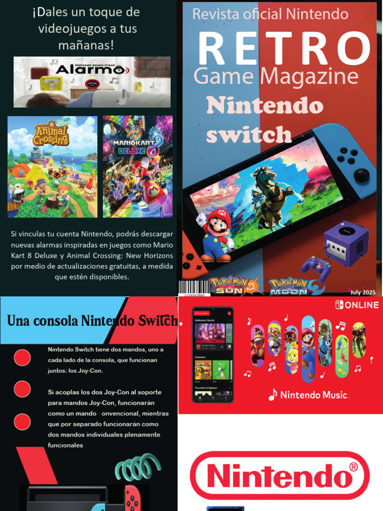 Novedades de Nintendo Switch en 2025 | PDF | Nintendo | Juegos de consolas