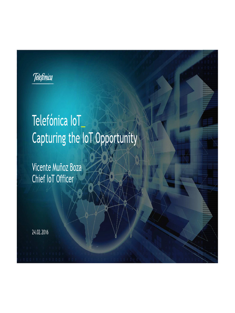 Telefónica's Smart Cities Strategy | PDF | Internet Of Things | Analytics