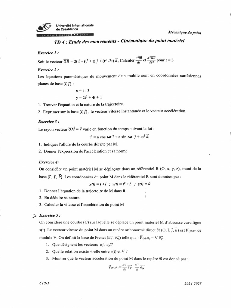 TD 4 | PDF