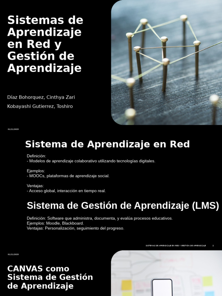 Aprendizaje en Red y Gestión LMS | PDF