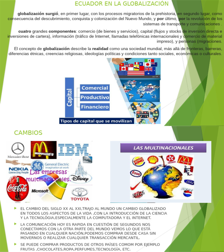 Ecuador en La Globalización | PDF