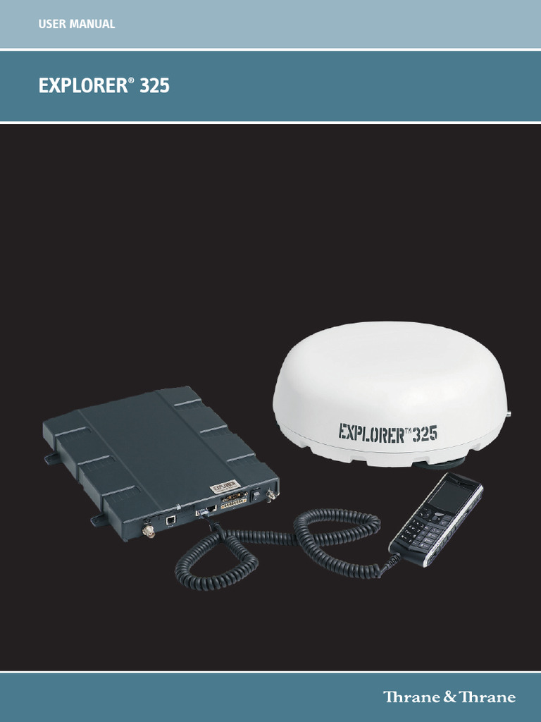 EXPLORER 325 User Manual EN VerA PDF | PDF | Computer Network | Telephone