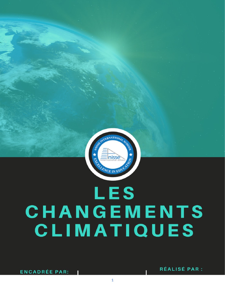 Changements climatiques : causes et impacts | PDF | Sécheresse ...