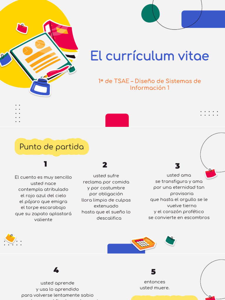 Guía Completa del Currículum Vitae | PDF | Plan de estudios