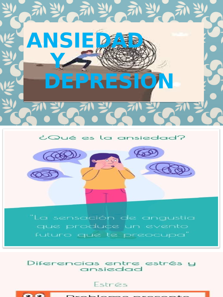 Ansiedad y Depresionruta | PDF