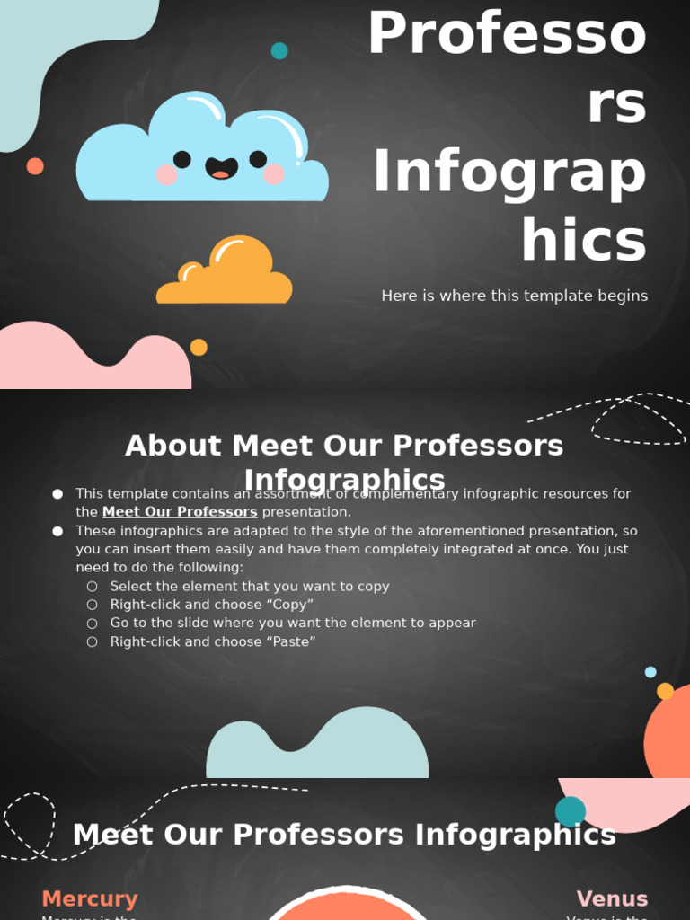 Meet Our Professors Infographics | PDF | Planets | Planets In Astrology
