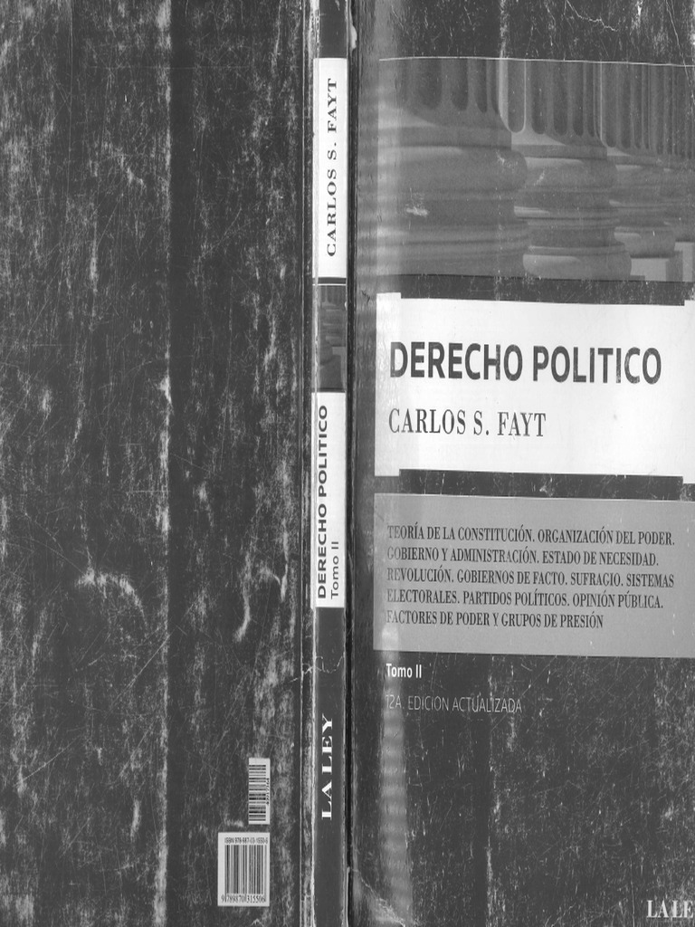 Derecho Politico - Carlos Fayt - Tomo 2 | PDF