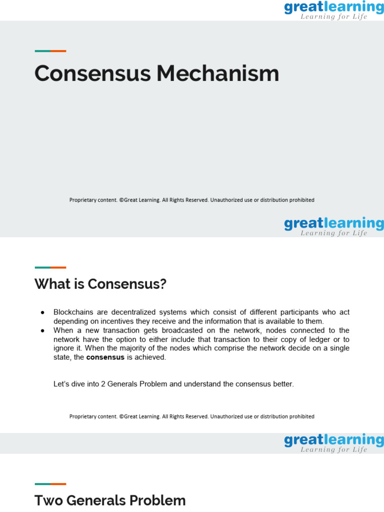 08.+Consensus+Mechanism | PDF | Computer Security | Security