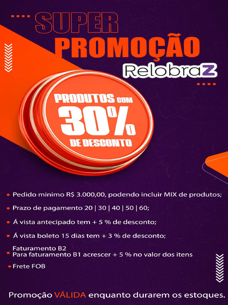 Super Promoção 30% OFF | PDF