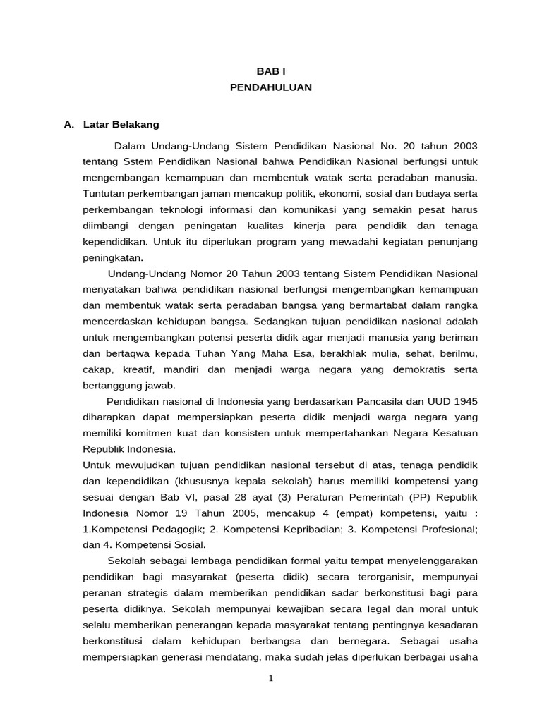 Pemberdayaan Pendidik dan Tenaga Kependidikan | PDF