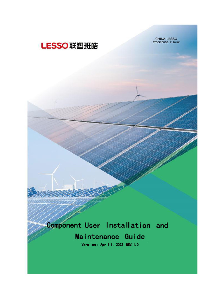 Banhao Solar Module Installation Guide | PDF | Photovoltaics | Solar Panel