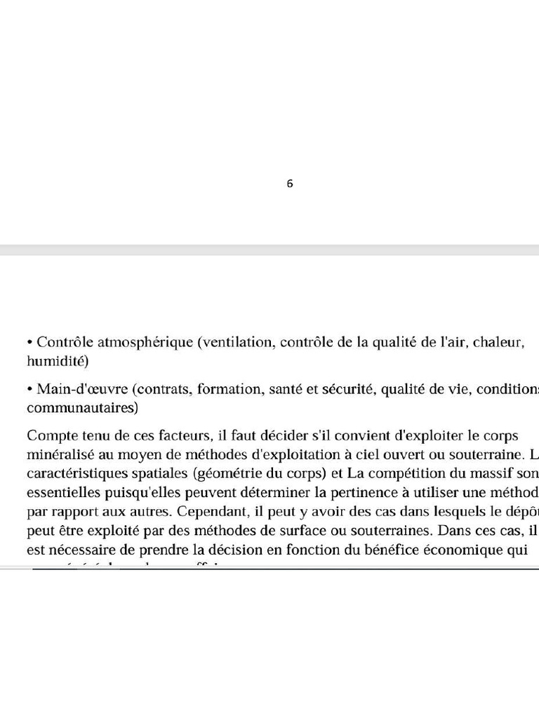EXPLOITATION MINIERE | PDF