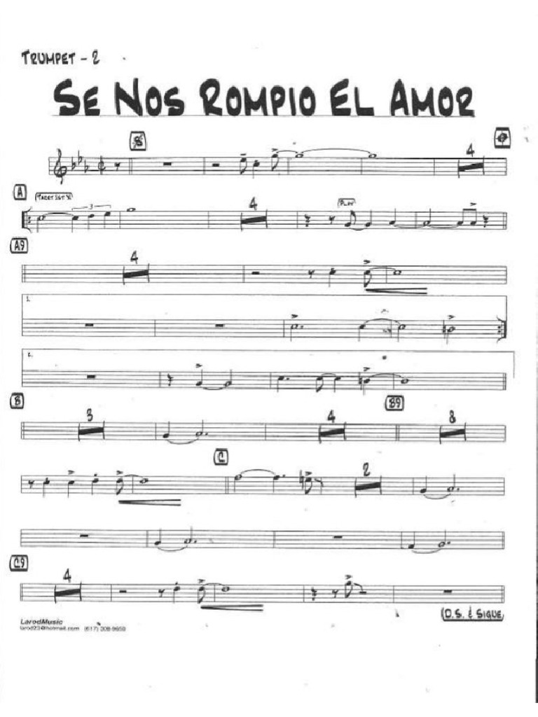 Se Nos Rompió El Amor Tromp 2 | PDF