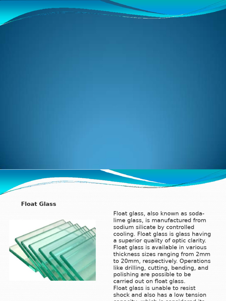 Types Of Glass Pdf Glasses Fiberglass