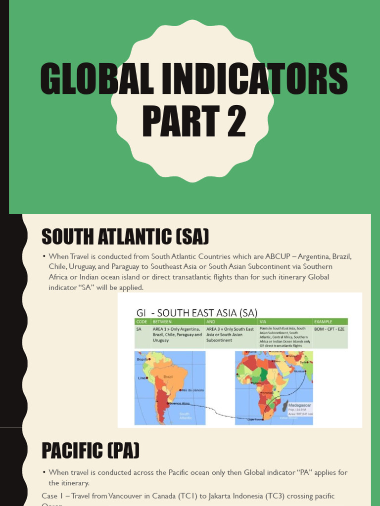 Global Travel Itinerary Indicators Guide | PDF