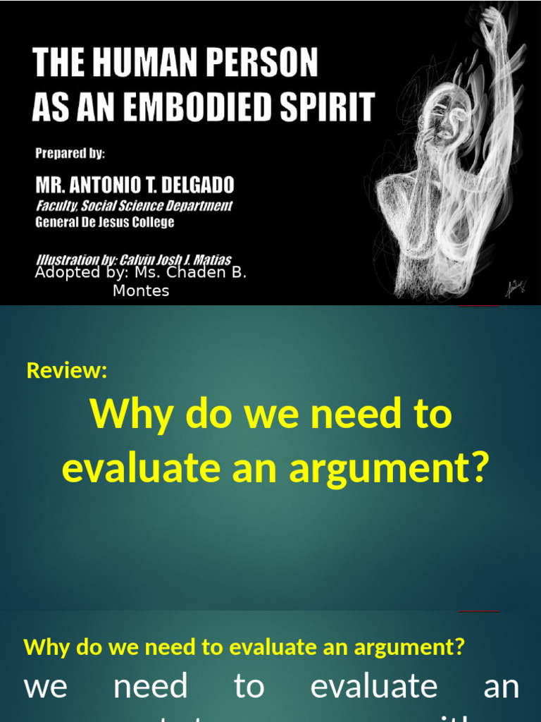 Evaluating Arguments and Human Existence | PDF | Brahman | Nirvana