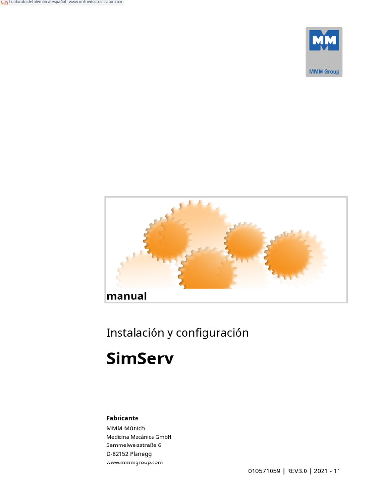Manual SimServ Rev3.0.de - Es | PDF | Red de computadoras | Servidor proxy