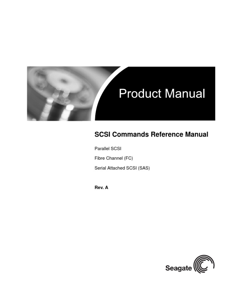 Scsi Commands Manual | PDF