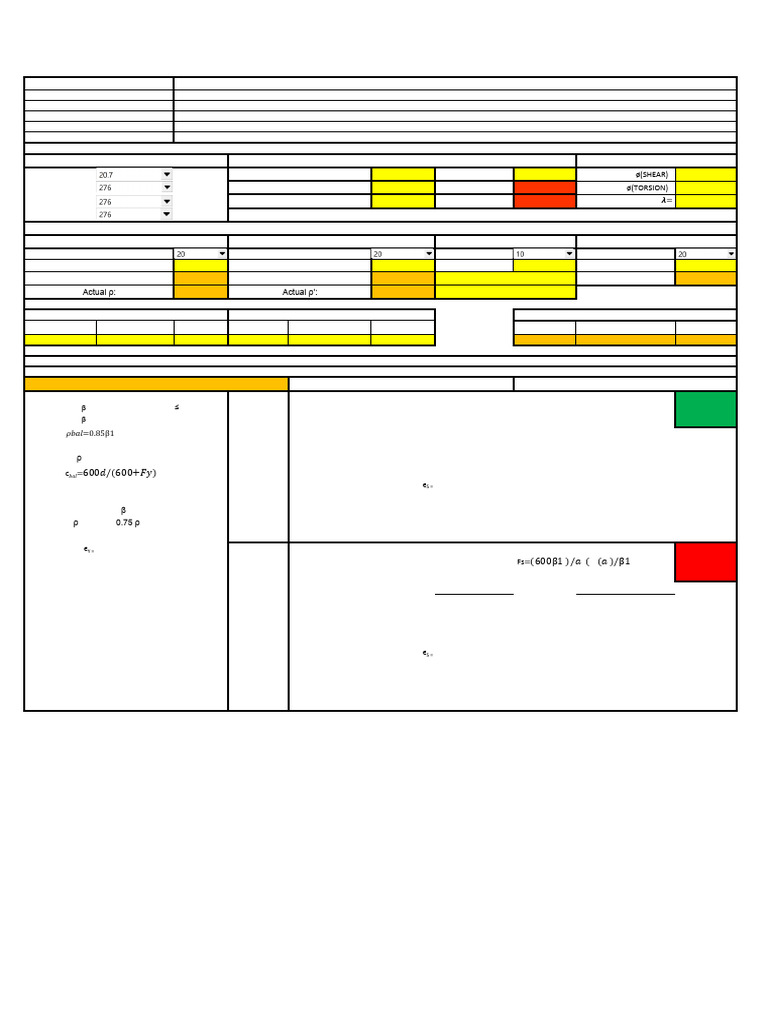 Rc Beam Design Pdf Beam Structure Structural Engineering