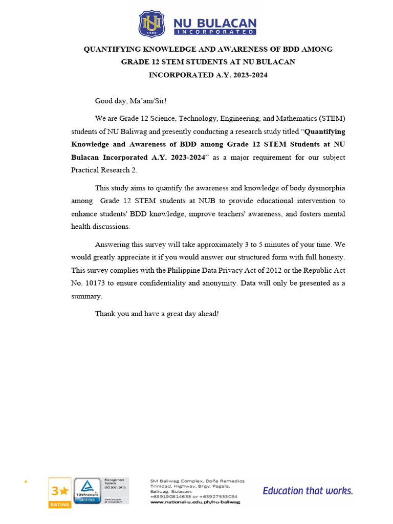 PR2 Survey Questionnaire | PDF | Social Media | Popular Culture & Media ...