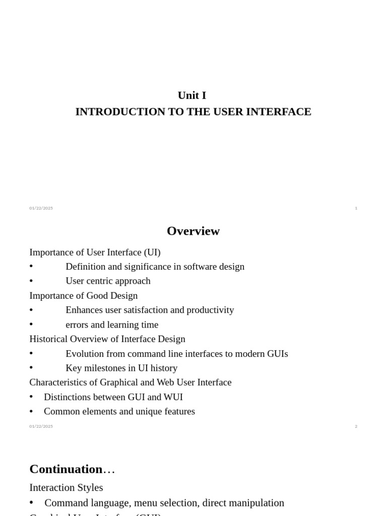 GUI Design Principles and Examples | PDF | Graphical User Interfaces ...