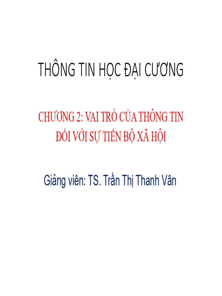 Thong tin hoc dai cuong 2 pdf