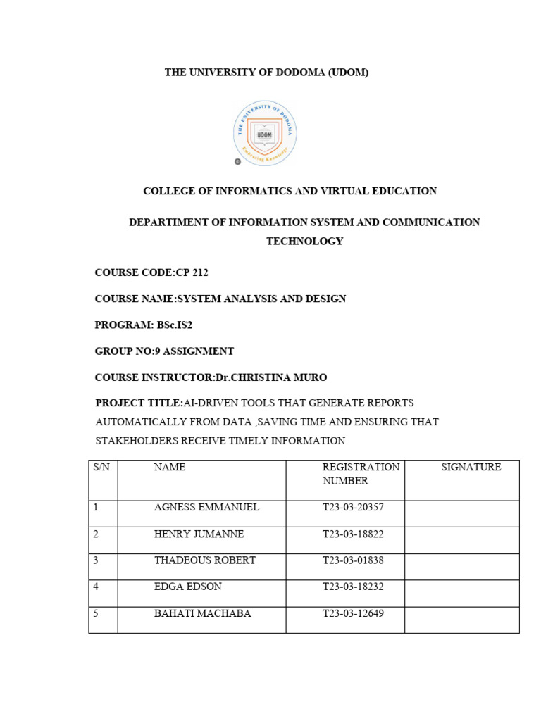 Sad Project 1 Pdf Net Present Value Information Technology