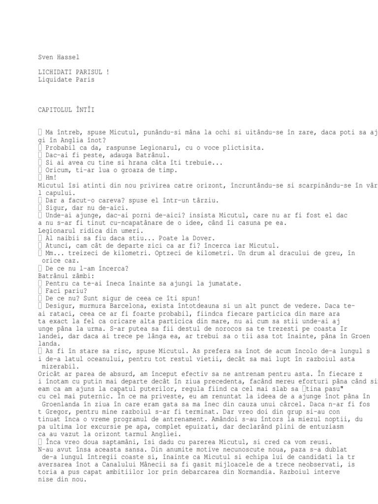 Hassel Sven 07 Lichidati Parisul