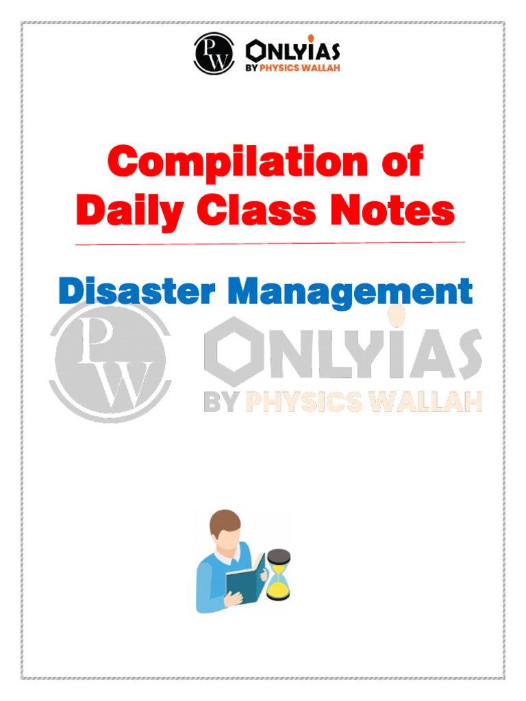 Disaster Management Compilation Notes - PDF ONLY | PDF | Drought ...