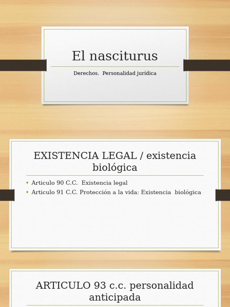 El nasciturus | PDF
