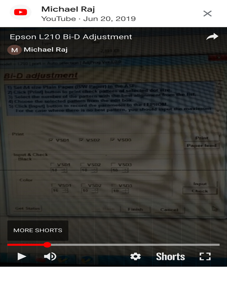 Epson l210 Adjustment Configuration - Google Search | PDF