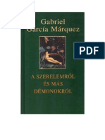 Garcia - Marquez - A Szerelemről És Más Démonokról