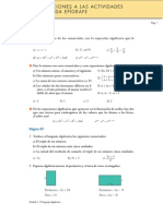 Álgebra 3º ESO - Ejercicios Resueltos 1