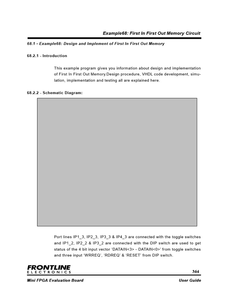 FIFOMemory | PDF | Vhdl | Field Programmable Gate Array