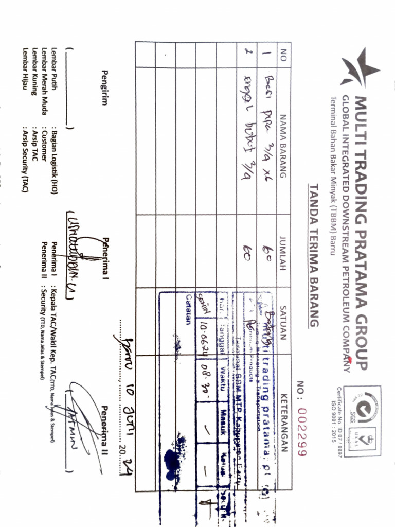 TTB 2299 (Besi Dan Engsel ) | PDF