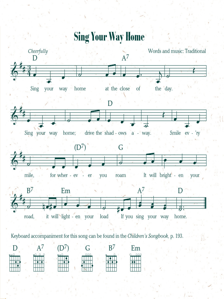 Sing Your Way Home Pdf