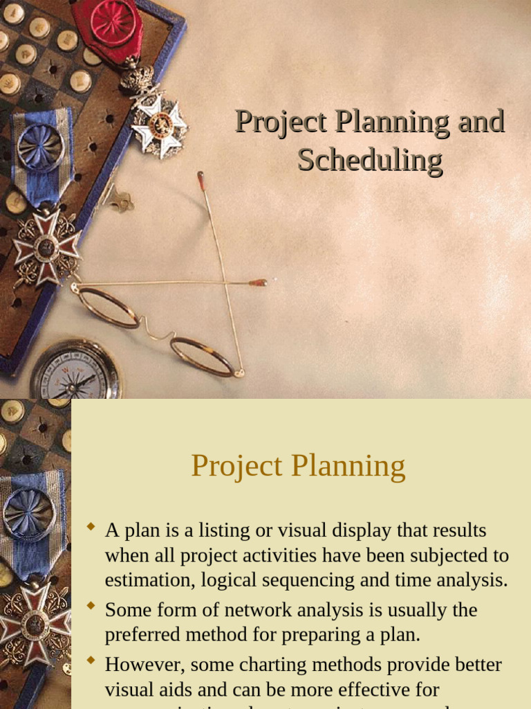 Chapter 4 Project Planning and Network Analysis Diagrams | PDF ...