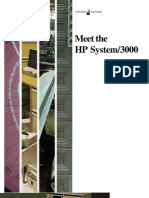 Meet The HP System/3000