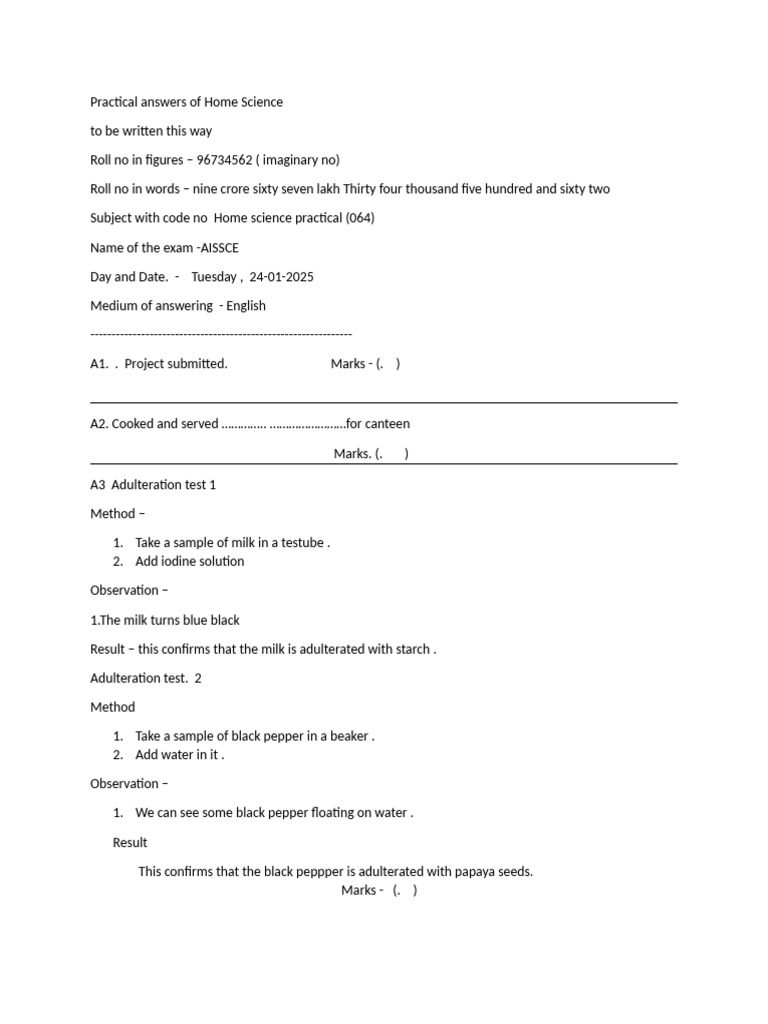 Practical Answers To Be Written This Way | PDF
