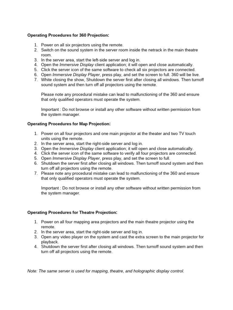 Operating Procedures | PDF | System Software | Computing