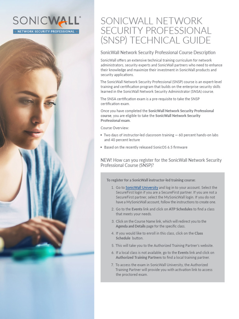 SNSP Certification Training Guide | PDF