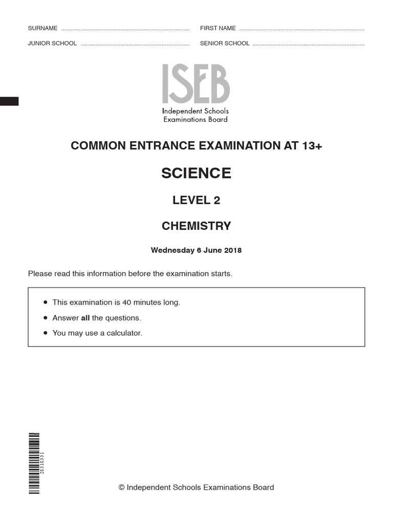 13_Science_Level_2_Chemistry | PDF | Atmosphere Of Earth | Oxide