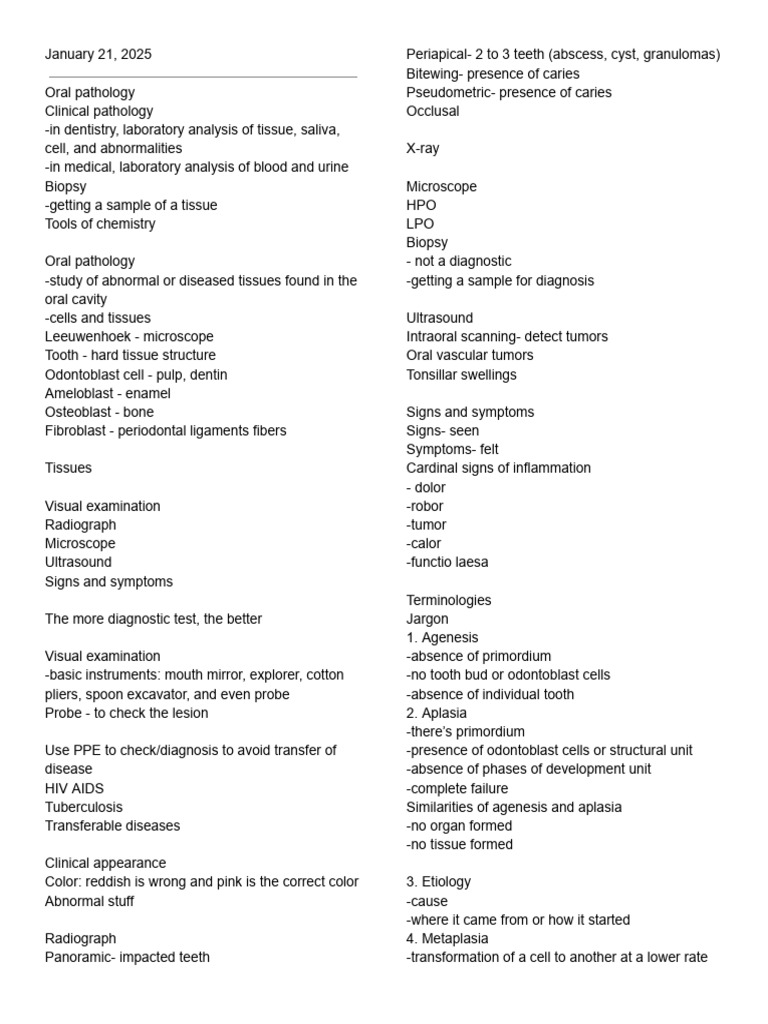 oral pathology | PDF | Pathology | Blood Vessel
