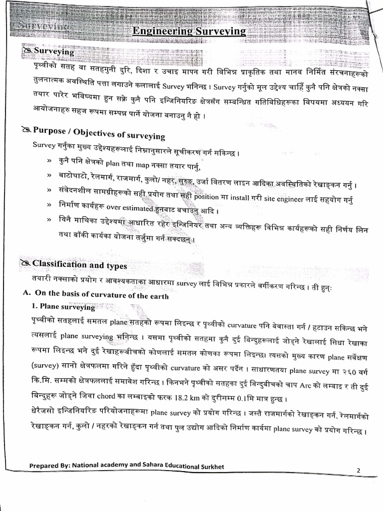 Assistant Sub Engineer Full Nepali Note For Loksewa | PDF